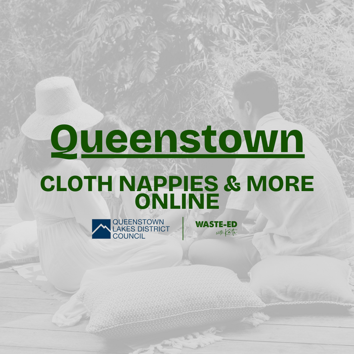 Queenstown Lakes District, Online "Cloth Nappies, Parenting, & More" Course - Includes a $80 Cloth Nappy Pack