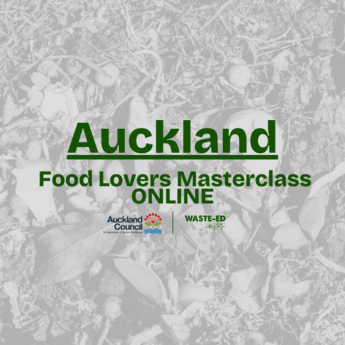 Auckland - Online Foodlovers Masterclass - Includes a $60 Gift Bag