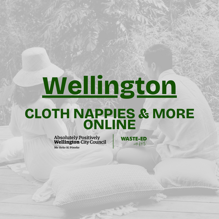 Wellington City - Online "Parenting, Cloth Nappies, & more" Course - Includes a $100 Gift Pack